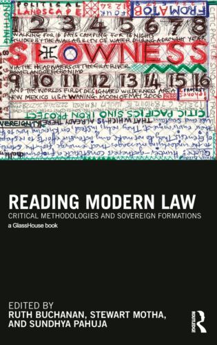 Ruth Buchanan (ed.), Reading Modern Law: Critical Methodologies and Sovereign Formations
